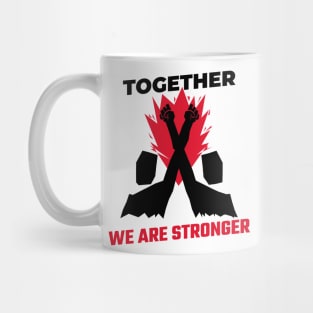 Together We Are Stronger / Black Lives Matter Mug